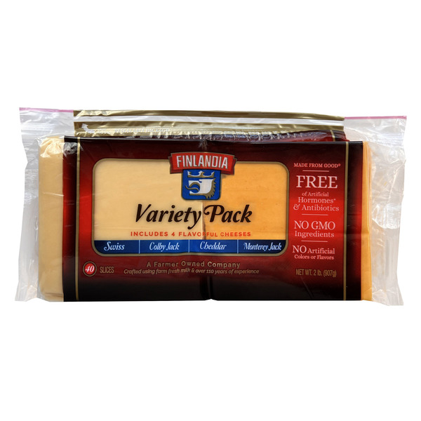 Four Cheese Deli Slices, 2 lb