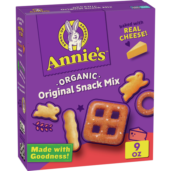 Annie's Organic Assorted Crackers and Pretzels Snack Mix Same-Day