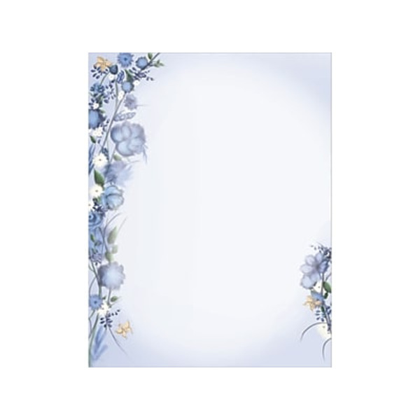 GE ographics 49831 Multi Colors Floral Dream Premium Everyday Letterhead