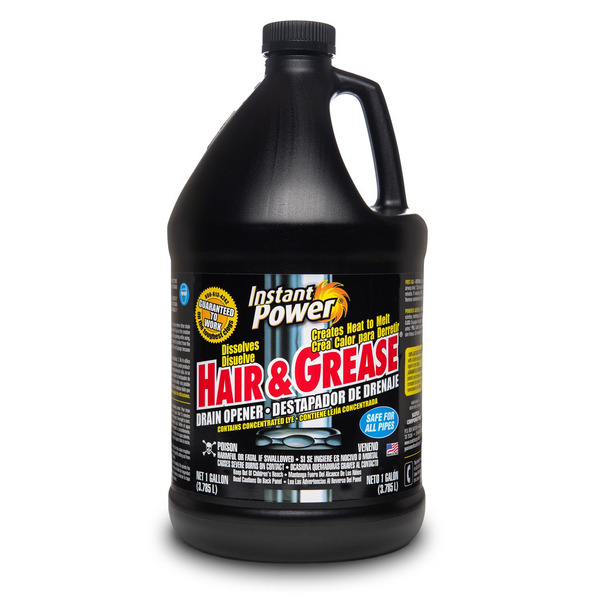 INSTANT POWER Hair & Grease® Drain Opener 1 Gallon