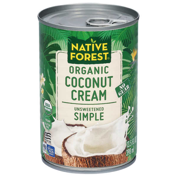 Native Forest Organic Simple Unsweetened Coconut Cream Same-Day