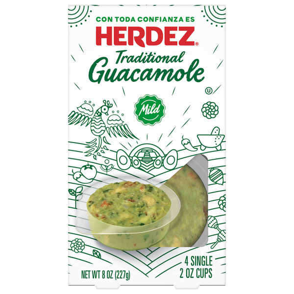 Herdez Guacamole Mild Mini Carton