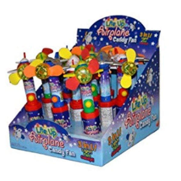 Candyrific - Lite Up Airplane - 12 Ct