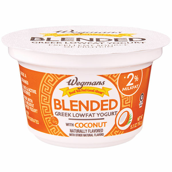 Wegmans Wegmans Food You Feel Good About Coconut Blended Lowfat Greek