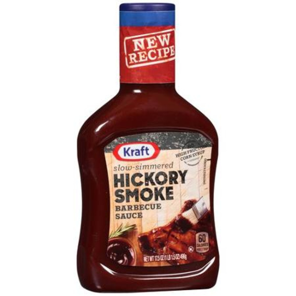Kraft - Hickory Smoke Barbecue Sauce - 17.5 oz Bottle