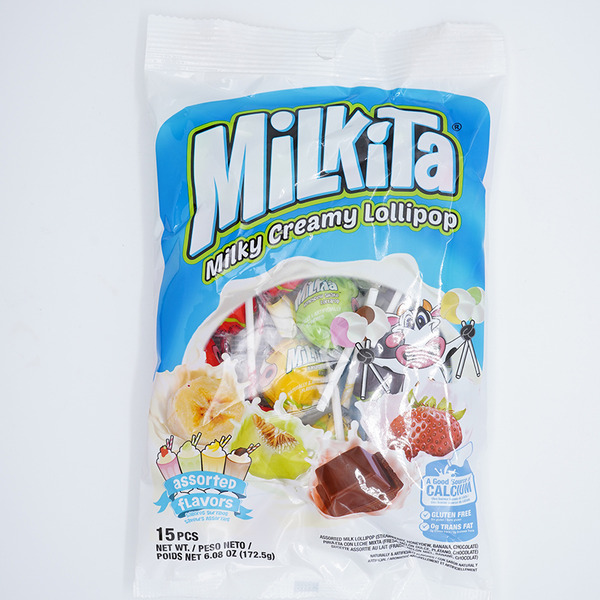 Milkita Milkshake Lollipops Assorted