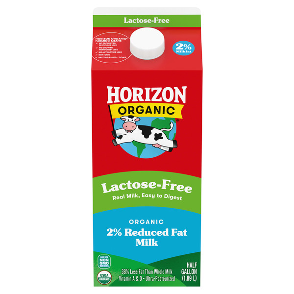 その他 milk Horizon Organic Lactose-Free 2% Reduced Fat Milk Same-Day Delivery