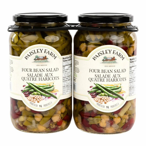 Paisley Farm Pickled Four Bean Salad 2 x 1 L