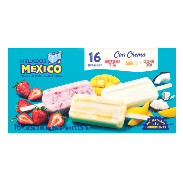 Helados Mexico 16 ct Variety Cream Value Pack