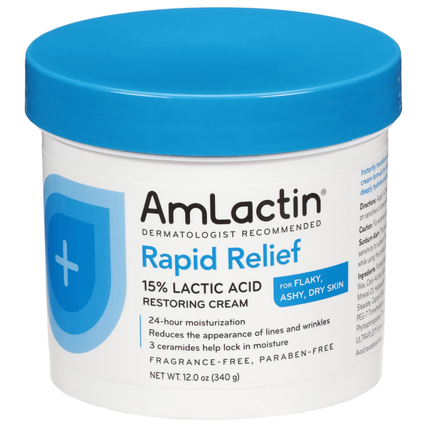 AmLactin Intensive Healing Cream with 15% Lactic Acid AHA