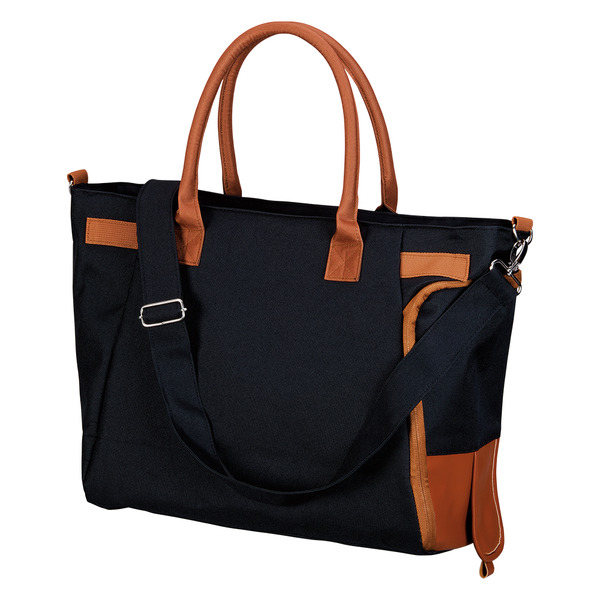 Wine Dispensing Tote Black Brown Same-Day Delivery or Pickup