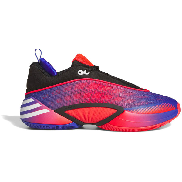 adidas D.O.N. Issue #8 'Spida Man' Basketball Shoes, Size M12.0/W13.0, Medium/D - Core Black/Lucid Red/Lucid Blue