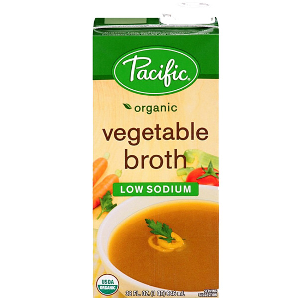 Pacific Natural Organic Vegetable Broth - 32 oz