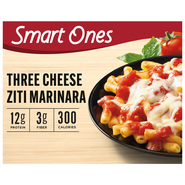 Smart Ones Three Cheese Ziti Pasta Marinara Frozen Meal Same-Day