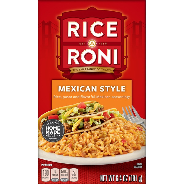 Rice-A-Roni Mexican Rice Mix Same-Day Delivery or Pickup | Save Mart
