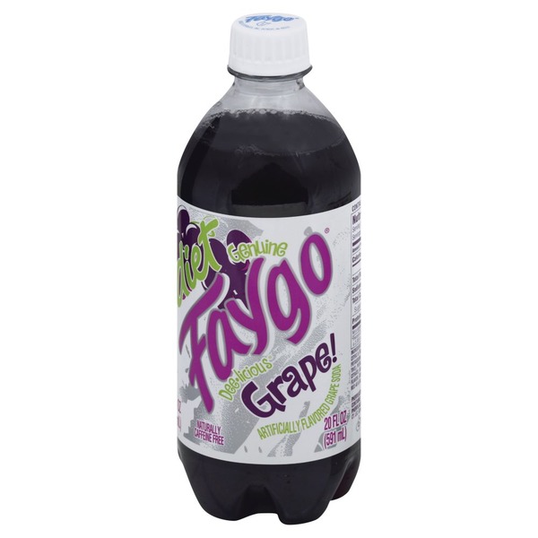 Faygo Soda, Diet, Grape (20 fl oz) Instacart