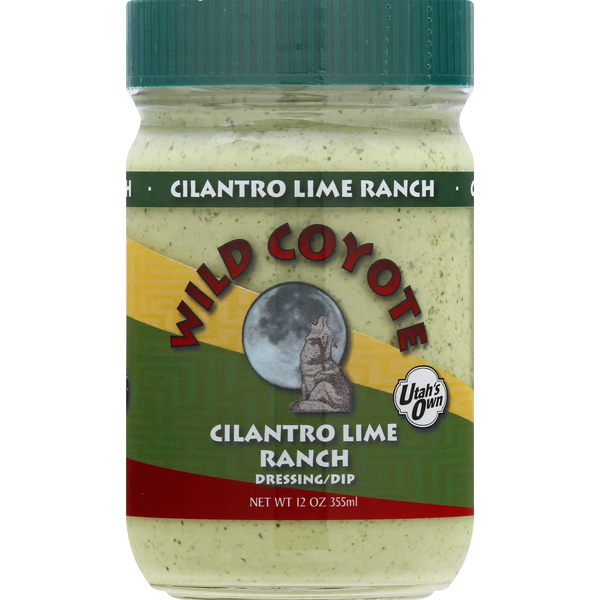Wild Coyote Foods Dressing/Dip, Cilantro Lime Ranch Same-Day Delivery or  Pickup | Harmons