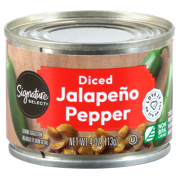 Signature SELECT Peppers, Diced Jalapeno