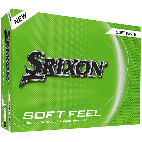 Srixon 2025 Soft Feel Golf Balls - Soft White