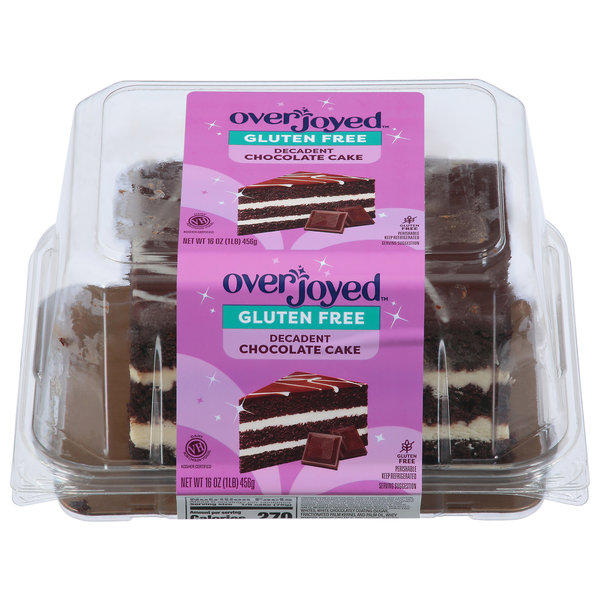 Overjoyed Cake, Gluten Free, Decadent Chocolate