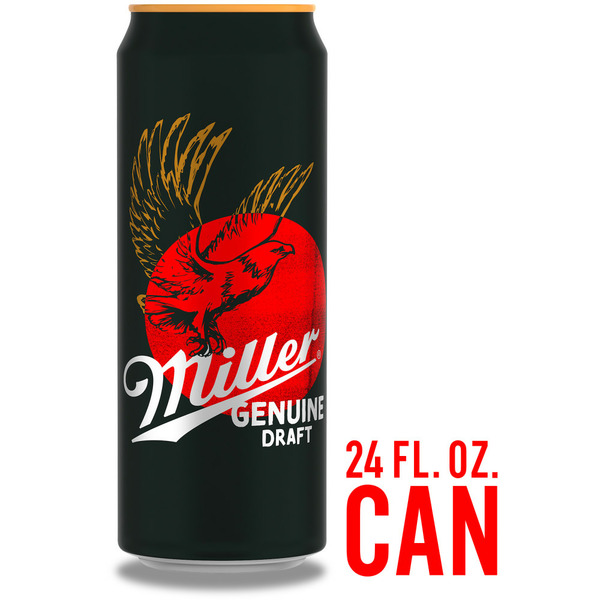 Miller Genuine Draft American Lager Beer Same-Day Delivery or