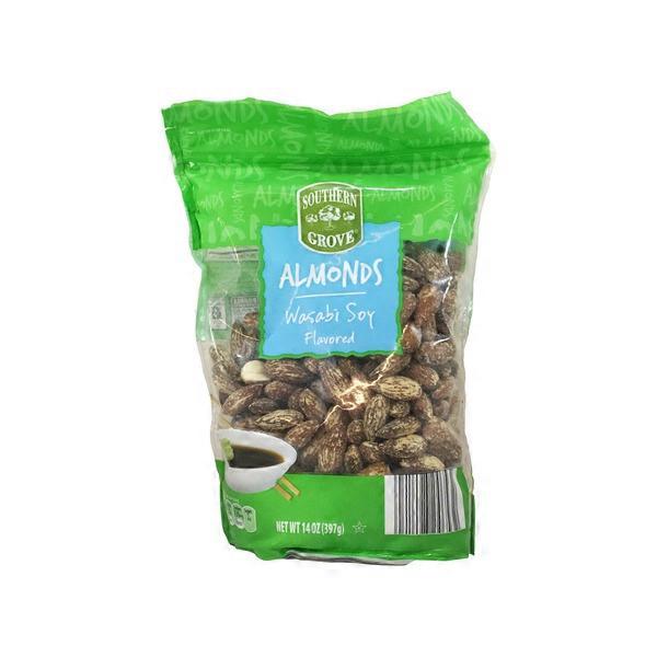Southern Grove Wasabi Soy Almonds (14 oz) from ALDI Instacart
