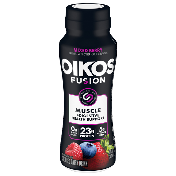 Stop Berry Stop & Shop Oikos Fusion Drink, Mixed Berry, 7 Fl Oz Bottle Same-Day ...