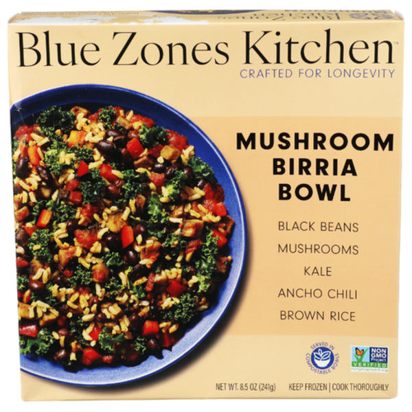 Blue Zones Kitchen Adobo Mushroom Bowl