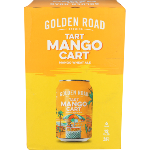 Golden Road Brewing Mango Cart Wheat Ale 6 Pk Can
