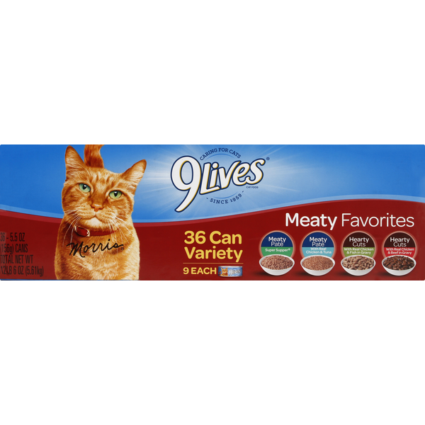 9 Lives Cat Food (36 each) Instacart