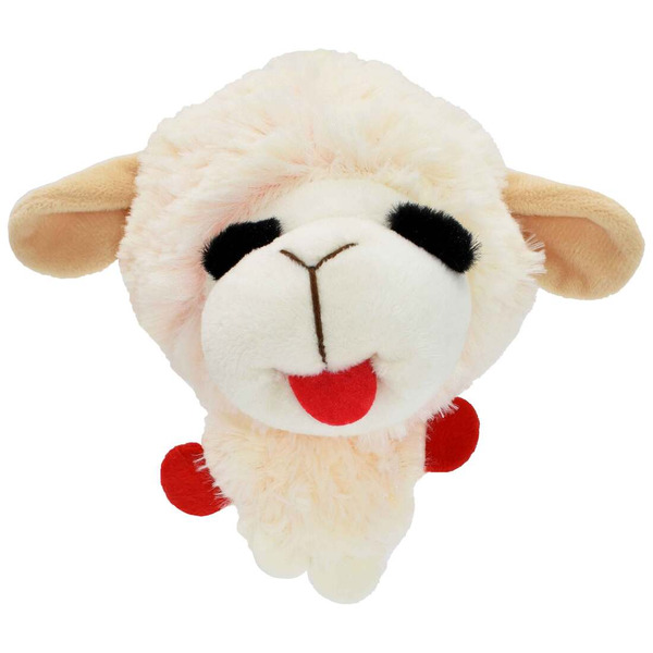 Play On Lamb Chop Knobby Noggin Dog Toy