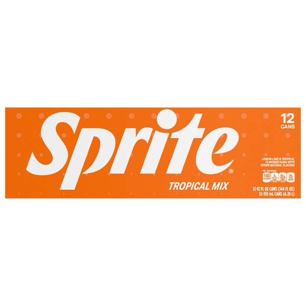 Sprite Tropical Mix Fridge Pack Cans Same-Day Delivery or Pickup