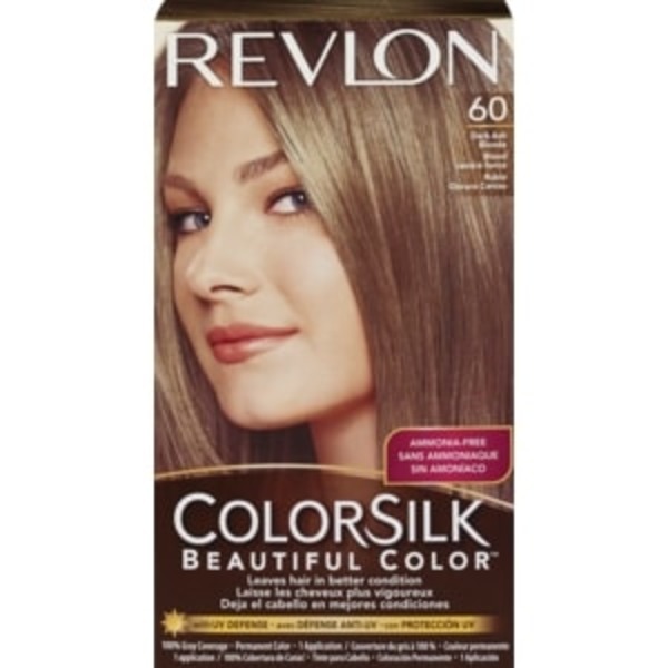 Revlon Colorsilk Beautiful Color 60 Dark Ash Blonde 1 Ct Instacart