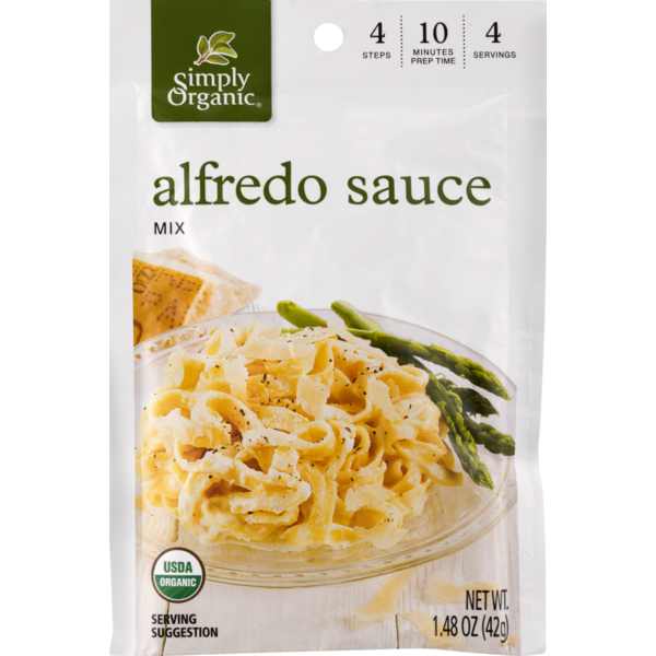 Simply Organic Mix Alfredo Sauce (1.48 oz) from Sprouts Farmers Market
