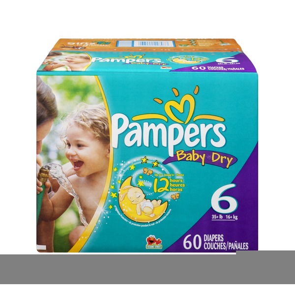 pampers baby dry 6