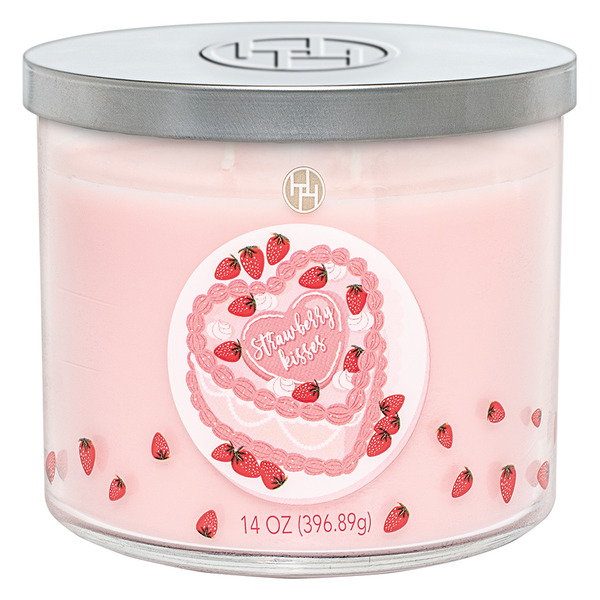3 Wick Candle Strawberry Kisses Same-Day Delivery or Pickup | ALDI
