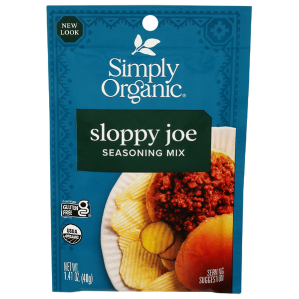 Simply Organic Organic Sloppy Joe Seasoning Mix
