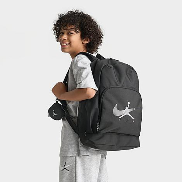 Jordan School Backpack, One Size - Black/Multi
