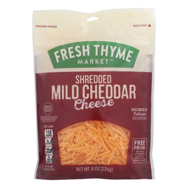 Fresh Thyme Market Mild Cheddar Cheese
