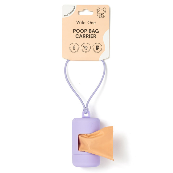 Wild One Poop Bag Carrier - Lilac