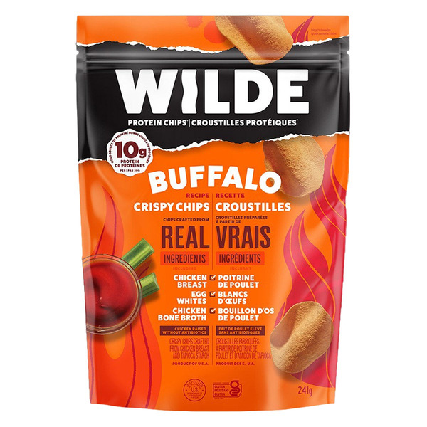 WILDE Buffalo Recipe Protein Chips