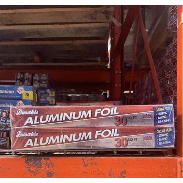 Durable Foil - Aluminum Foil Stand Up Bag - 6/30 ft