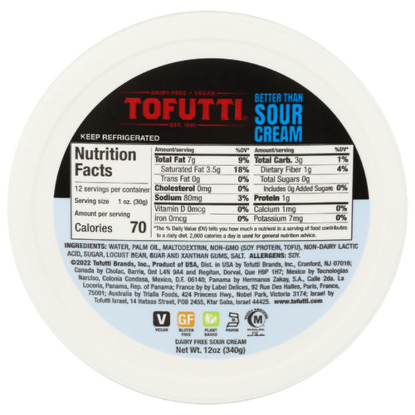 Tofutti Better Than Sour Cream