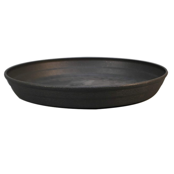 Style Selections 11.54-in Rust Plastic Plant Saucer