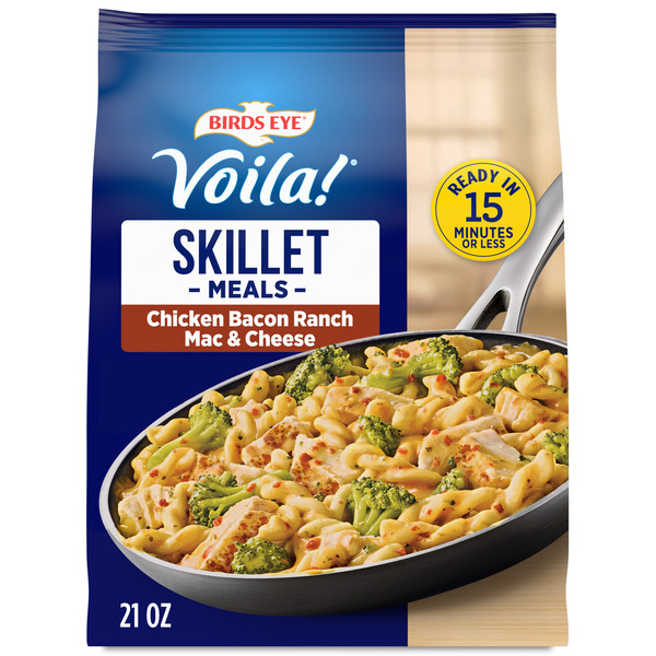 Birds Eye Voila! Chicken Bacon Ranch Mac & Cheese Skillet Meals