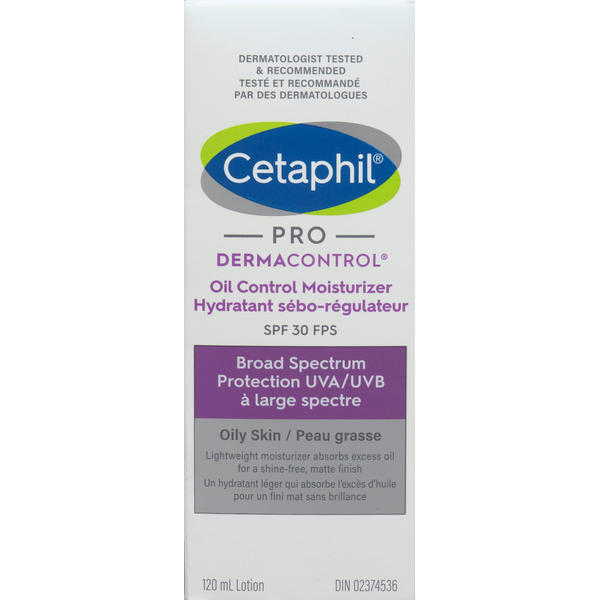 Cetaphil Dermacontrol Spf 30 Oil Control Moisturizer Same-Day Delivery ...