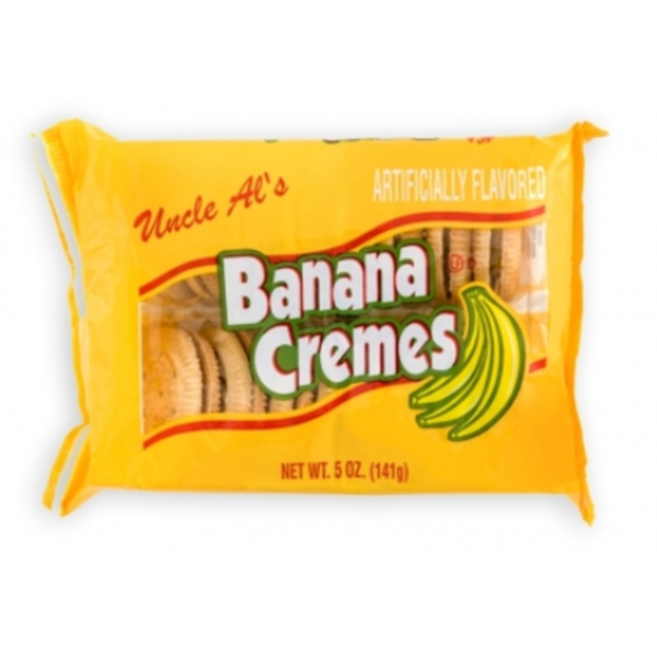 Uncle Als - Banana cremes - 1-12 Oz