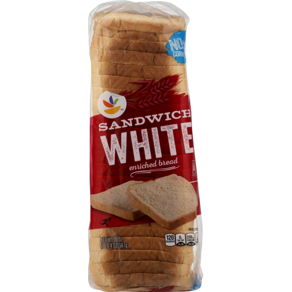 Ahold Sandwich White Bread (20 oz) Instacart