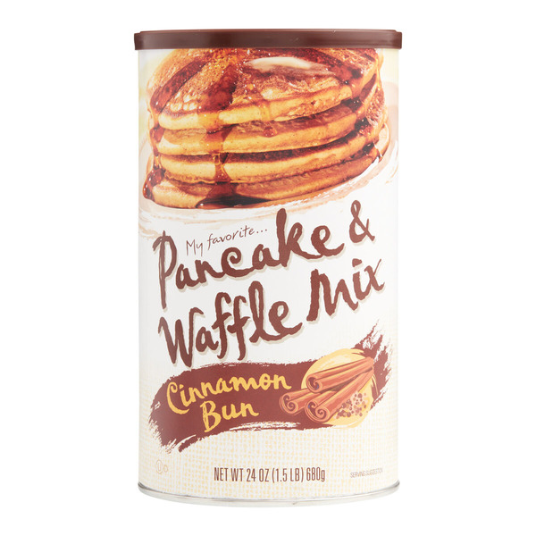 World Market My Favorite Cinnamon Bun Pancake and Waffle Mix