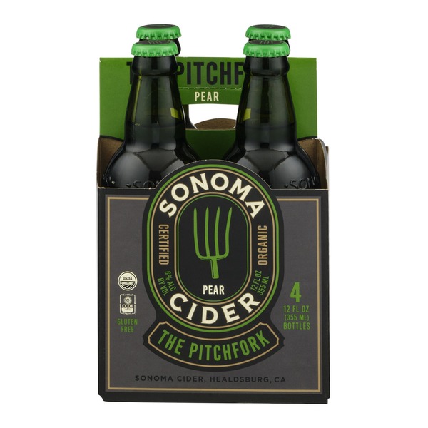 Sonoma Cider The Pitchfork Pear 4 CT (12 fl oz) Instacart